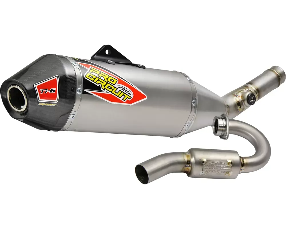 Pro Circuit TI-6 System W/Carbon End Cap Kawasaki KX250 2021 CLEARANCE - 0322125F