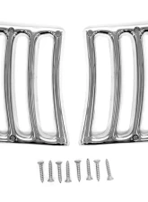 ACP Headlight Bucket Extension Trim Chrome Pair FM-BH001B                                     - FM-BH001B - Image 4