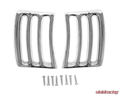 ACP Headlight Bucket Extension Trim Chrome Pair FM-BH001B - FM-BH001B