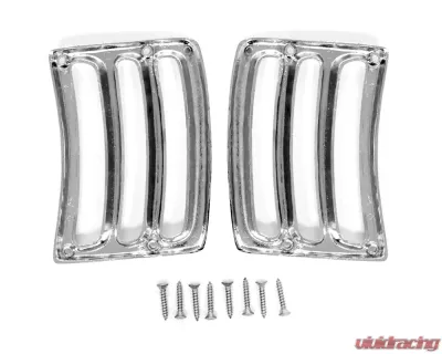 ACP Headlight Bucket Extension Trim Chrome Pair FM-BH001B - FM-BH001B