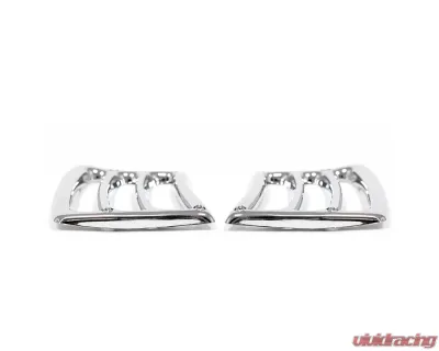 ACP Headlight Bucket Extension Trim Chrome Pair FM-BH001B - FM-BH001B