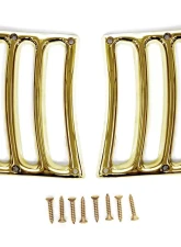 ACP Headlight Bucket Extension Trim Gold Pair FM-BH001C                                     - FM-BH001C - Image 4