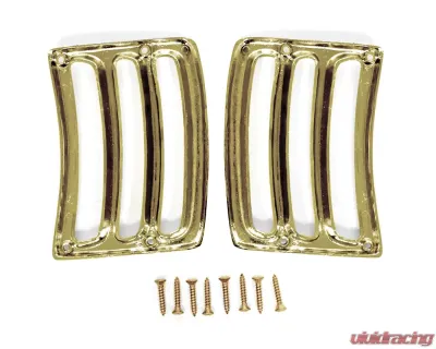 ACP Headlight Bucket Extension Trim Gold Pair FM-BH001C - FM-BH001C