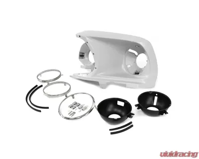 ACP Headlight Assembly Driver Side FM-BH011 for 1969 Ford Mustang, Steel Construction - FM-BH011