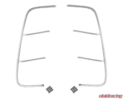 ACP Quarter Panel Ornament Pair FM-BQ002D for 1969 Ford Mustang, Chrome Die-Cast Zinc - FM-BQ002D