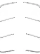 ACP Quarter Panel Ornament Pair FM-BQ002D for 1969 Ford Mustang, Chrome Die-Cast Zinc                                     - FM-BQ002D - Image 3