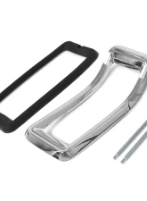 ACP Taillight Bezel Chrome Driver or Passenger Side for 1967 Ford Mustang FM-BT007                                     - FM-BT007 - Image 2