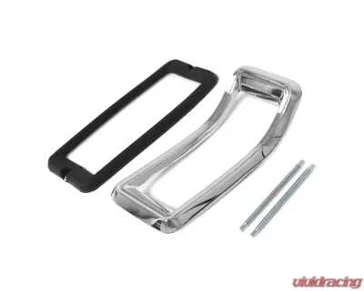 ACP Taillight Bezel Chrome Driver or Passenger Side for 1967 Ford Mustang FM-BT007 - FM-BT007