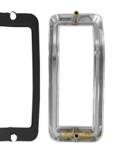 ACP Taillight Bezel Chrome Driver or Passenger Side for 1967 Ford Mustang FM-BT007                                     - FM-BT007 - Image 3