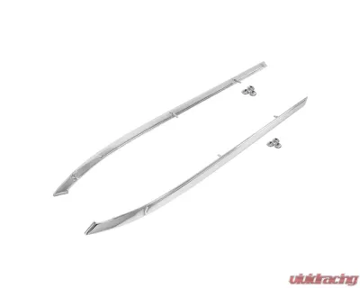 ACP Vinyl Top Molding Pair FM-BV002 for 1967-1968 Ford Mustang, Chrome Metal Finish - FM-BV002