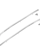 ACP Vinyl Top Molding Pair FM-BV002 for 1967-1968 Ford Mustang, Chrome Metal Finish                                     - FM-BV002 - Image 3