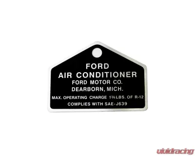 ACP Ford Air Conditioning Compressor Tag FM-EA005A - FM-EA005A