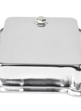 ACP Transmission Pan C4 With Drain Plug Chrome FM-ET020                                     - FM-ET020 - Image 3