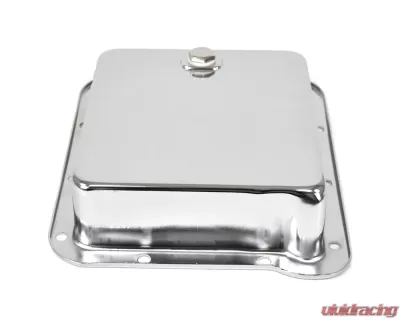 ACP Transmission Pan C4 With Drain Plug Chrome FM-ET020 - FM-ET020