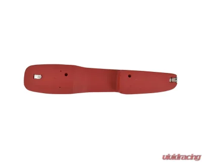 ACP Arm Rest Pad Deluxe Red With Stainless Steel Trim Pair FC-BA002A - FC-BA002A