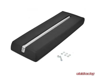 ACP Center Console Padded Lid With Stainless Steel Trim Black FC-BC030 - FC-BC030