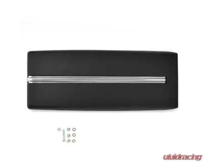 ACP Center Console Padded Lid With Stainless Steel Trim Black FC-BC030 - FC-BC030
