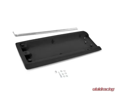 ACP Center Console Padded Lid With Stainless Steel Trim Black FC-BC030 - FC-BC030