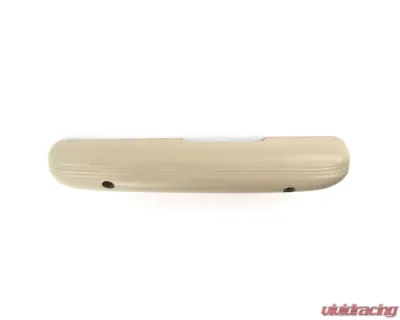 ACP Arm Rest Pad for 1968 Ford Mustang & Mercury Cougar, Driver Side, Light Parchment White - FM-BA009L