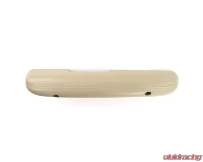 ACP Arm Rest Pad Light Parchment White Passenger Side for 1968 Ford Mustang, Mercury Cougar - FM-BA009R