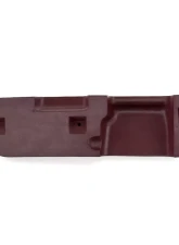 ACP Arm Rest Pad Dark Red Metallic for 1969-1970 Ford Mustang & Mercury Cougar Passenger Side                                     - FM-BA015R - Image 4