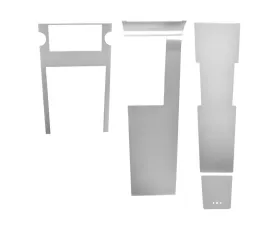ACP Center Console Brushed Aluminum Set Manual FM-BC008T