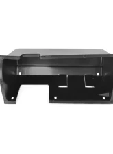 ACP Glove Box Liner for Ford Mustang 1969-1970, Black Plastic, Without Air Conditioning                                     - FM-BG010B - Image 2