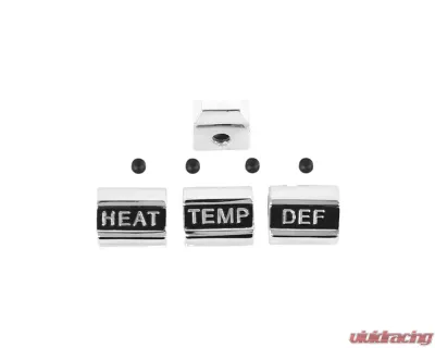 ACP Heater Dash Knob Set Without Air Conditioning FM-BH013BA - FM-BH013BA