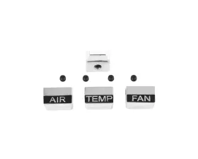 ACP Heater Dash Knob Set With Air Conditioning FM-BH013CA