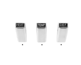 ACP Heater Dash Knob Set Without Air Conditioning FM-BH013DA