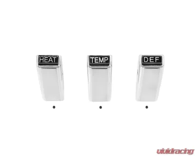 ACP Heater Dash Knob Set Without Air Conditioning FM-BH013DA - FM-BH013DA