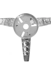 ACP Horn Ring Standard FM-BH018A for 1967 Ford Mustang, Chrome Die-Cast Zinc                                     - FM-BH018A - Image 2