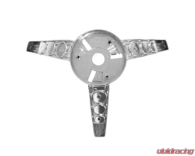 ACP Horn Ring Standard FM-BH018A for 1967 Ford Mustang, Chrome Die-Cast Zinc - FM-BH018A