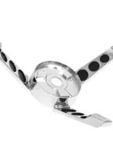 ACP Horn Ring Standard FM-BH018A for 1967 Ford Mustang, Chrome Die-Cast Zinc                                     - FM-BH018A - Image 3