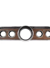 ACP Instrument Bezel Deluxe Woodgrain for 1965-1966 Ford Mustang, Plastic Finish                                     - FM-BI001CM - Image 2