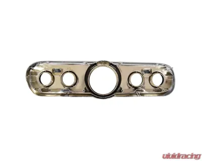 ACP Instrument Bezel Deluxe Woodgrain for 1965-1966 Ford Mustang, Plastic Finish - FM-BI001CM