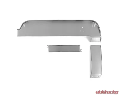 ACP Dash Trim Set Upper/Center/Lower Without Air Conditioning Aluminum FM-BI003B - FM-BI003B