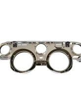 ACP Instrument Bezel Deluxe Woodgrain for 1968 Ford Mustang - Metal Backed, Direct Fit                                     - FM-BI004A - Image 3