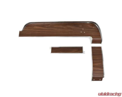 ACP Dash Trim Set Upper/Center/Lower Without Air Conditioning Deluxe Woodgrain FM-BI004C - FM-BI004C