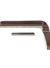 ACP Dash Trim Set Upper/Center/Lower Without Air Conditioning Deluxe Woodgrain FM-BI004C                                     - FM-BI004C - Image 4