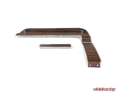 ACP Dash Trim Set Upper/Center/Lower Without Air Conditioning Deluxe Woodgrain FM-BI004C - FM-BI004C