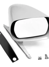 Ford Mustang 1969-1970 Passenger Side Racing Outside Mirror Primer Finish FM-BM004E                                     - FM-BM004E - Image 4