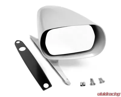 Ford Mustang 1969-1970 Passenger Side Racing Outside Mirror Primer Finish FM-BM004E - FM-BM004E