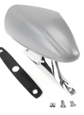 ACP Outside Racing Mirror Passenger Side Primer/Chrome FM-BM012A                                     - FM-BM012A - Image 2