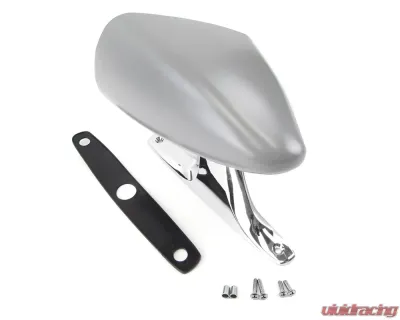 ACP Outside Racing Mirror Passenger Side Primer/Chrome FM-BM012A - FM-BM012A