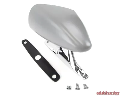 ACP Outside Racing Mirror Passenger Side Primer/Chrome FM-BM012A - FM-BM012A