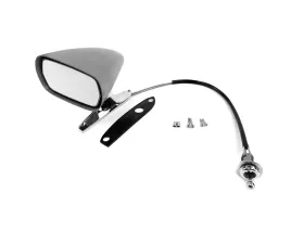 ACP Outside Racing Mirror Remote Driver Side Primer/Chrome FM-BM012