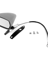 ACP Outside Racing Mirror Remote Driver Side Primer/Chrome FM-BM012                                     - FM-BM012 - Image 3