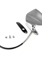 ACP Outside Racing Mirror Remote Driver Side Primer/Chrome FM-BM012                                     - FM-BM012 - Image 2