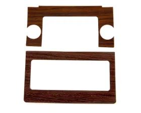ACP Radio Bezel Decal Deluxe Woodgrain Decal FM-BR004A